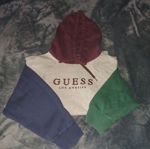 Guess XL colorblock hoodie